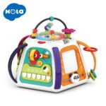 Jucarie interactiva Piramida Bebe cu activitati Hola