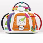 Jucarie interactiva Piramida Bebe cu activitati Hola