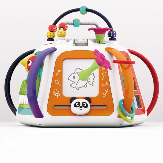 Jucarie interactiva Piramida Bebe cu activitati Hola