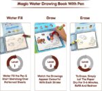 Carte magica de colorat cu apa Desen cu marker reutilizabil