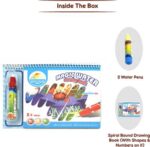 Carte magica de colorat cu apa Desen cu marker reutilizabil