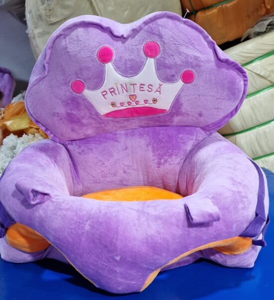 Fotoliu plus cu spatar sit up bebe Print Printesa