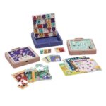 Joc educativ Invata Alfabetul si limba engleza Puzzle si Labirint