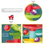 Jucarie interactiva bebe Circuit cu bile Dinozaur