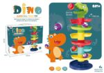 Jucarie interactiva bebe Circuit cu bile Dinozaur