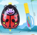 Pistol cu apa copii si rezervor model ghiozdan Insecte