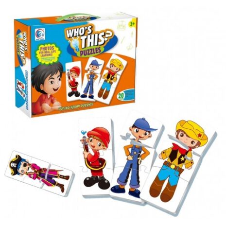 Puzzle asociere 48 pcs din viata reala Joc educational