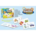 Puzzle asociere 48 pcs din viata reala Joc educational