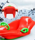 Sanie bob viteza Volan Frane duble Manere laterale