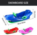 Sanie bob viteza Volan Frane duble Manere laterale