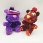 Set 5 Jucarii plus FNAF Freddy Fazbear cu Prietenii