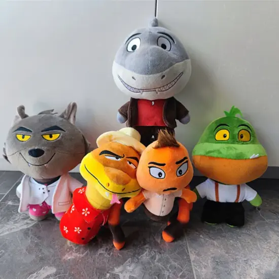 Set 5 Jucarii plus The Bad Guys desene animate