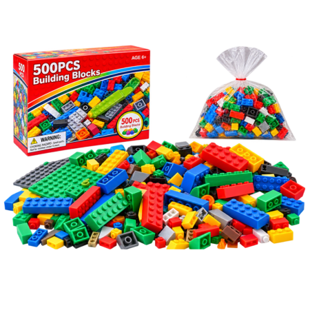 Set cuburi lego constructie Blocuri de construit copii