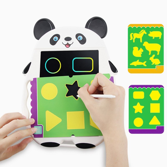 Tableta scris-desen LCD Buton stergere Panda