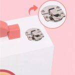 Trusa cosmetica din lemn completa pentru fetite Machiaj