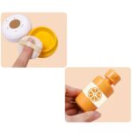 Trusa cosmetica din lemn completa pentru fetite Machiaj