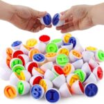 Alfabetul colorat cu majuscule Puzzle oua Jucarii Montessori