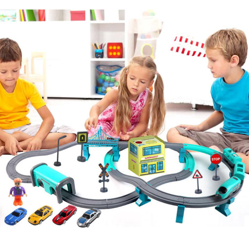 Circuit Tren electric Oraselul cu masini