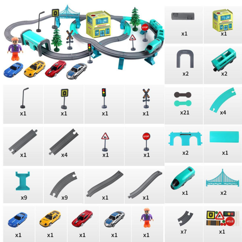 Circuit Tren electric Oraselul cu masini