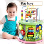 Cub educativ muzical Centru de activitati 10 in 1 Montessori