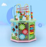 Cub educativ muzical Centru de activitati 10 in 1 Montessori