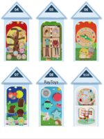 Cub educativ muzical Centru de activitati 10 in 1 Montessori