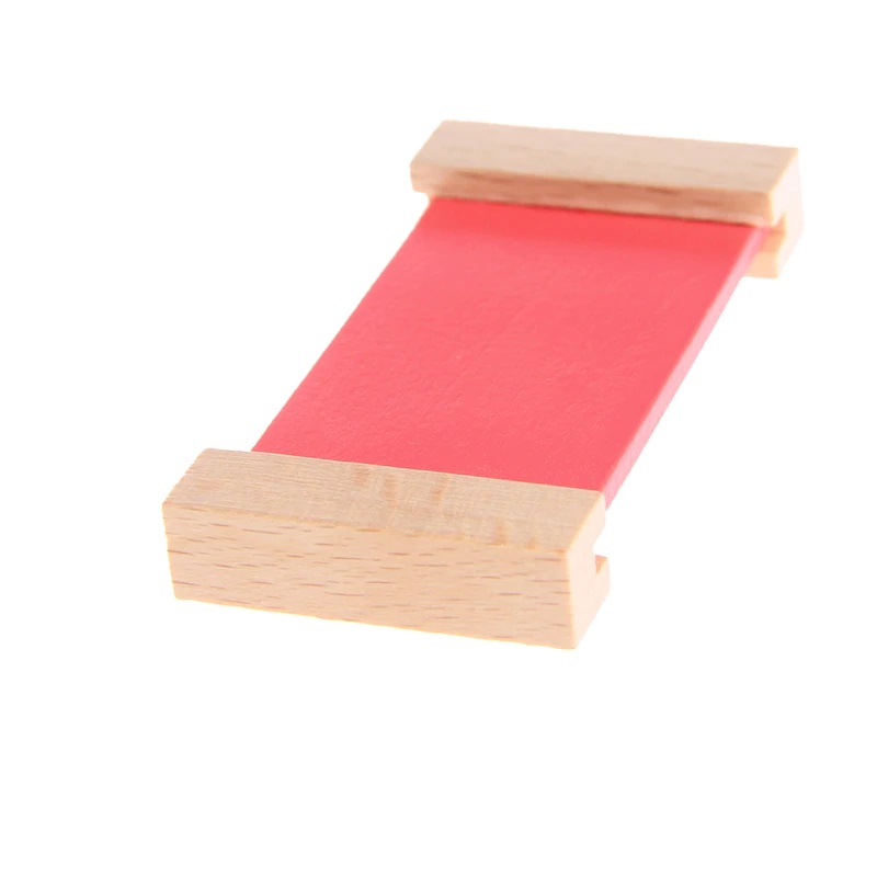 Cutia Montessori curcubeu 63 de tablete colorate din lemn