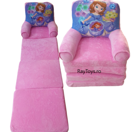 Fotoliu extensibil Sophia 1 cu 4 placi Canapea copii