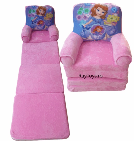 Fotoliu extensibil Sophia 1 cu 4 placi Canapea copii