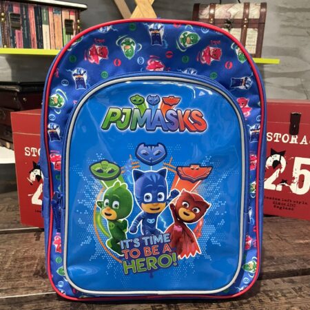 Ghiozdan scoala copii Eroii in Pijama cu 3 compartimente