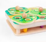 Joc pescuit magnetic Ciocanitoarea cu omizi Puzzle educativ