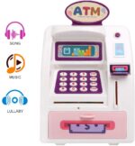 Jucarie bancomat electric cu lumini si sunete copii ATM