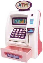 Jucarie bancomat electric cu lumini si sunete copii ATM
