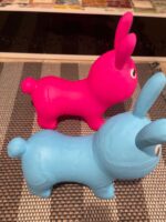 Jucarie de sarit iepurasul gonflabil din cauciuc My first Jumpy