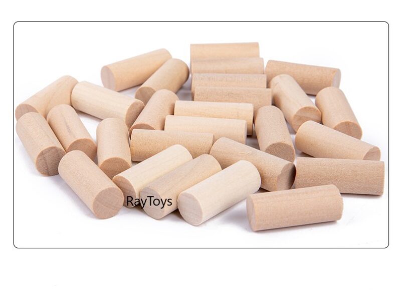 Jucarii Montessori forme geometrice Puzzle matematic cu pioni