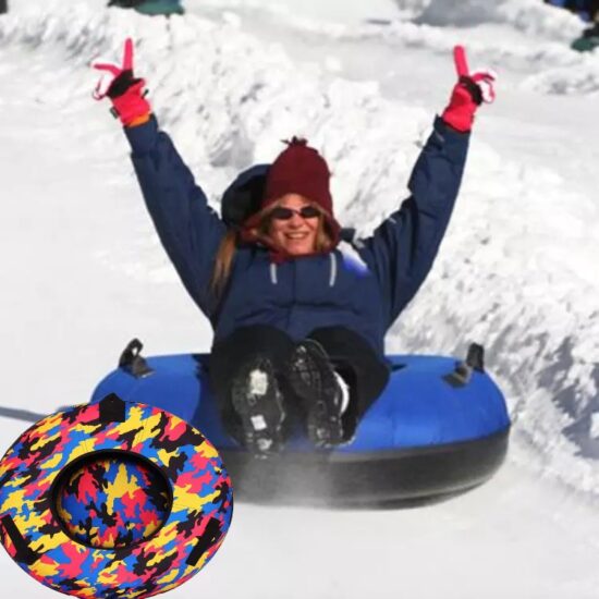 Sanie gonflabila Cercul pentru zapada Sasiu din cauciuc