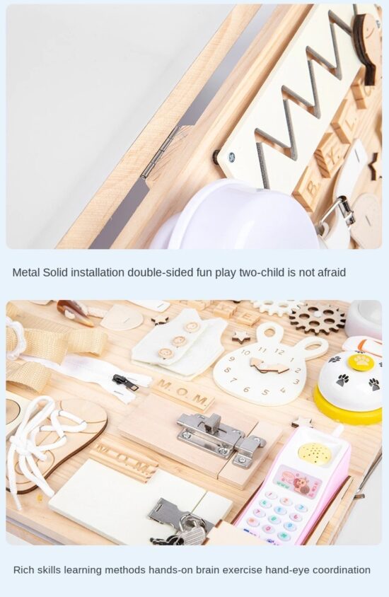 Tabla Montessori Activitati multiple educative Tabla de scris