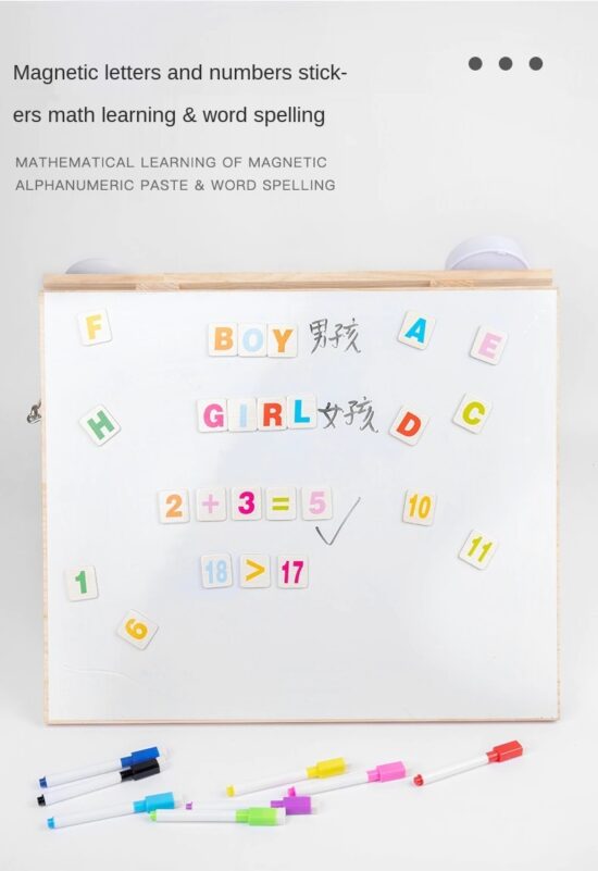 Tabla Montessori Activitati multiple educative Tabla de scris