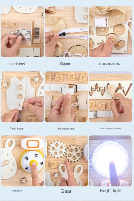 Tabla Montessori Activitati multiple educative Tabla de scris