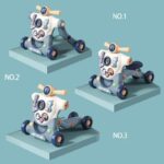 Antepremergator Motocicleta si Centru de activitati copii 3 in 1