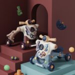 Antepremergator Motocicleta si Centru de activitati copii 3 in 1