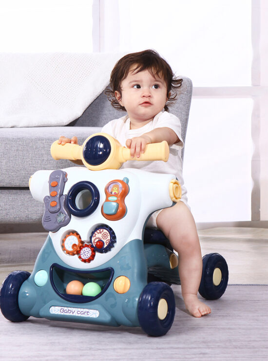 Antepremergator Motocicleta si Centru de activitati copii 3 in 1