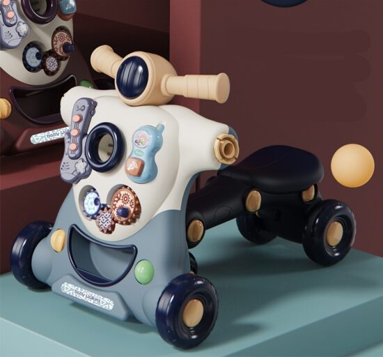 Antepremergator Motocicleta si Centru de activitati copii 3 in 1