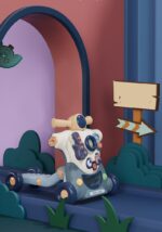 Antepremergator Motocicleta si Centru de activitati copii 3 in 1