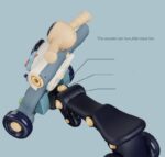 Antepremergator Motocicleta si Centru de activitati copii 3 in 1