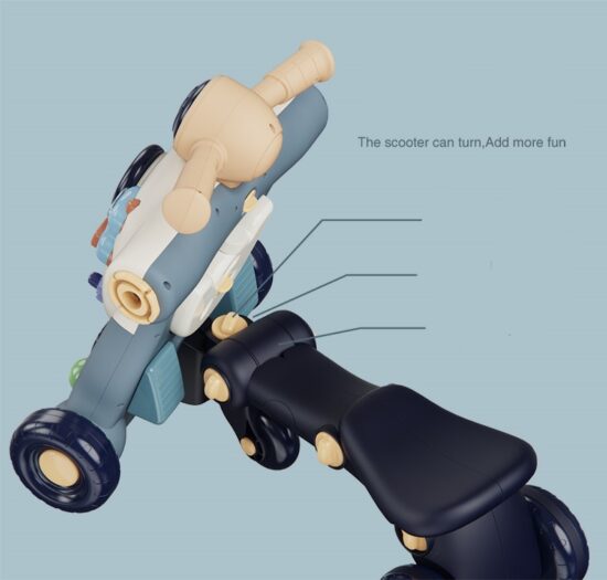 Antepremergator Motocicleta si Centru de activitati copii 3 in 1