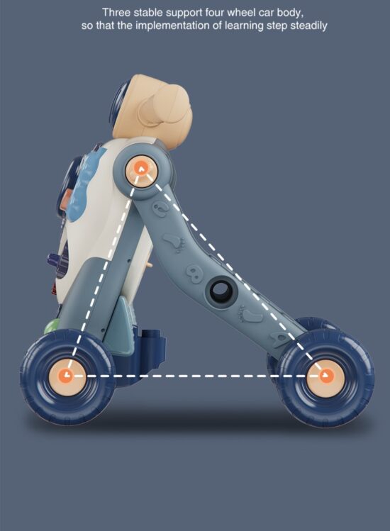 Antepremergator Motocicleta si Centru de activitati copii 3 in 1