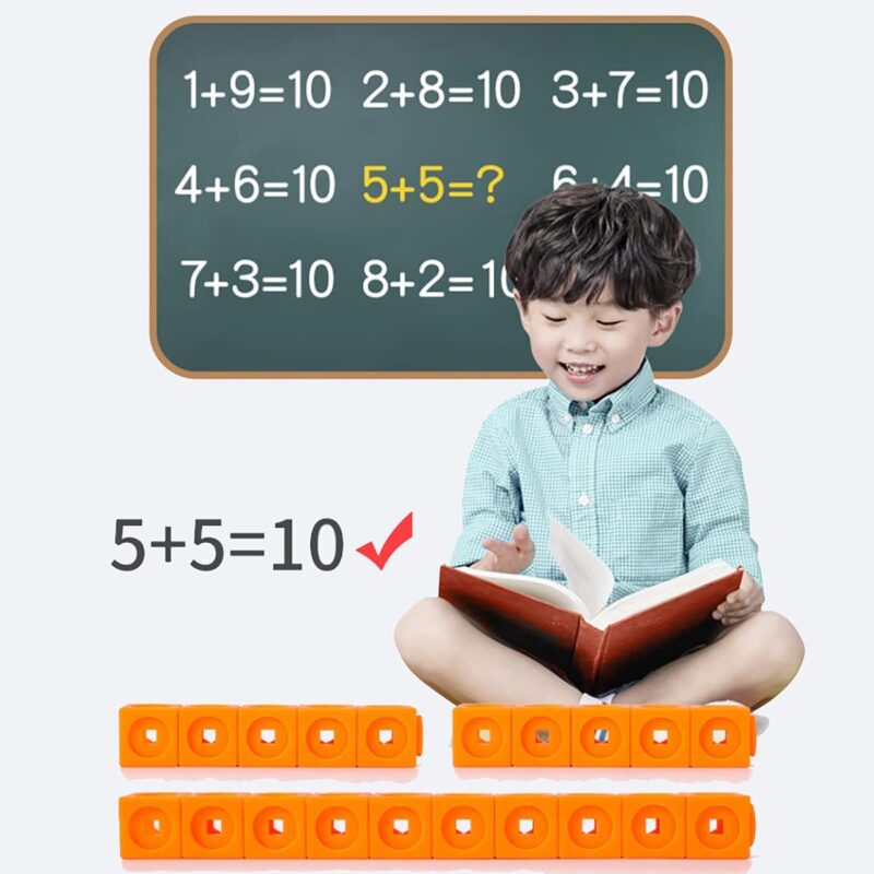 Cuburi de construit si calcule matematice Joc educativ Onshine