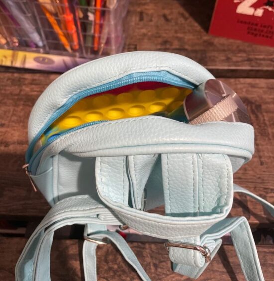 Ghiozdan gradinita colorat copii Jucarie Pop It curele reglabile