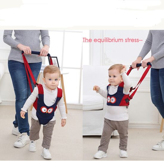 Ham bebe pentru primii pasi Bleumarin 2in1 Accesoriu de mers